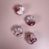 Esté Crystals crystal Mini Flower Agate Dog Paws