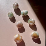 Esté Crystals crystal Mini Green Flower Agate Apricots