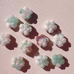 Esté Crystals crystal Mini Green Flower Agate Flowers