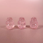 Esté Crystals crystal Mini Nine Tail Rose Quartz Fox