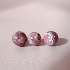 Esté Crystals crystal Mini Rhodochrosite Spheres