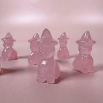 Esté Crystals crystal Mini Witchy Rose Quartz Cats