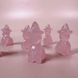 Esté Crystals crystal Mini Witchy Rose Quartz Cats