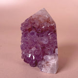 Esté Crystals crystal Mira Pink Amethyst Tower