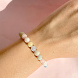 Esté Crystals crystal Morganite Crystal Bracelet
