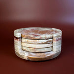 Esté Crystals crystal Onyx Coasters Set of Four