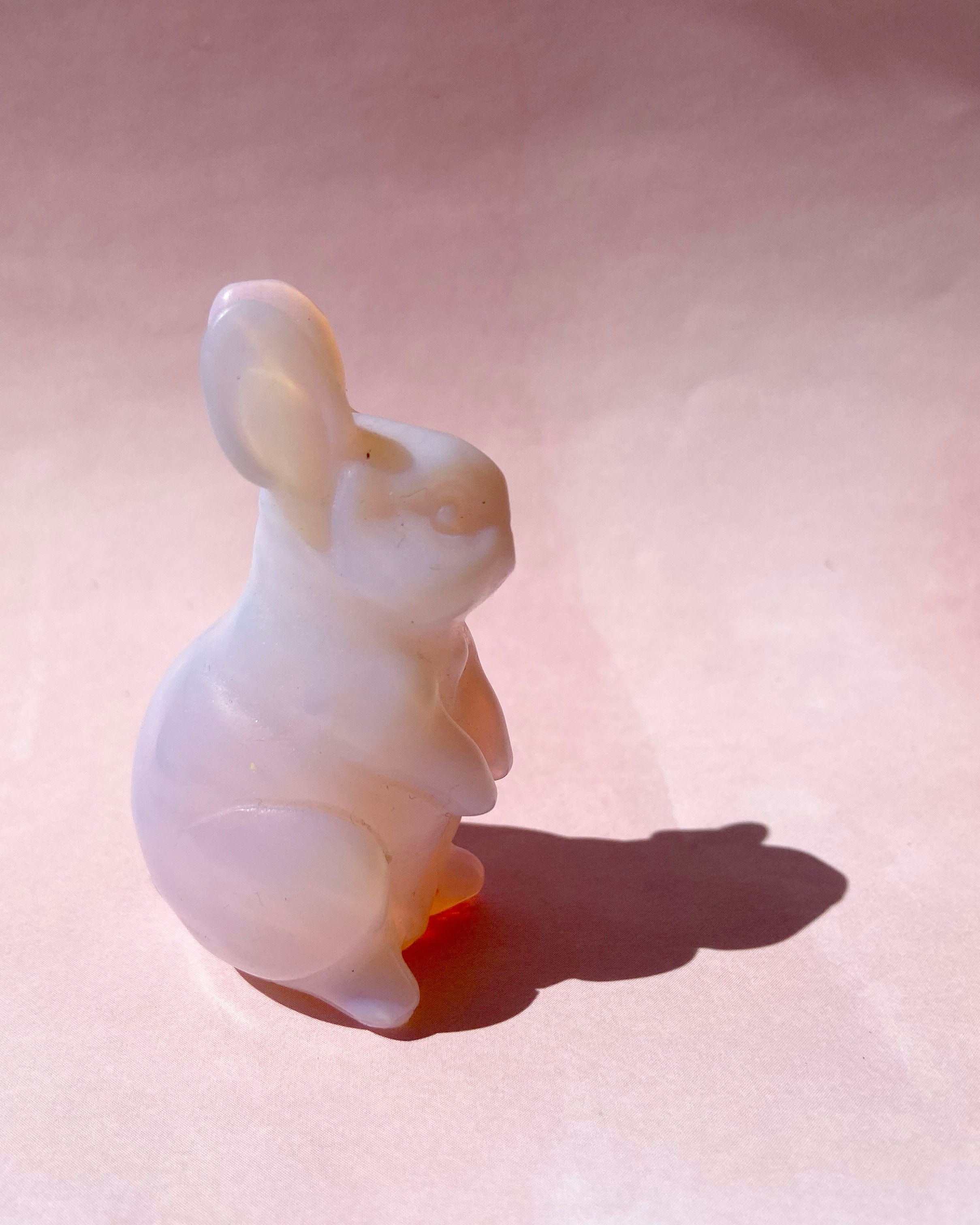 Esté Crystals crystal Opalite Bunny Crystal Carving