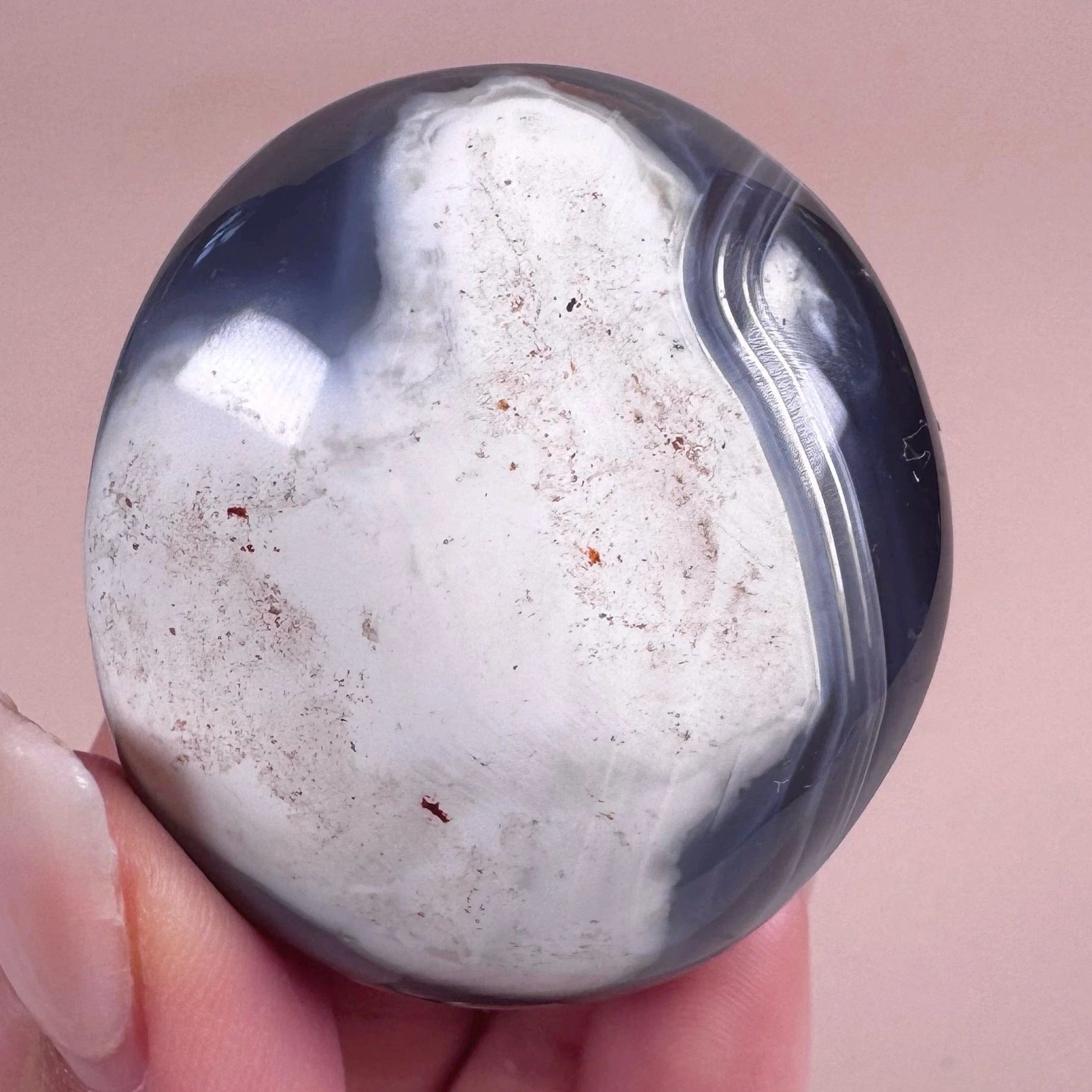 Esté Crystals crystal Orca Agate Palm