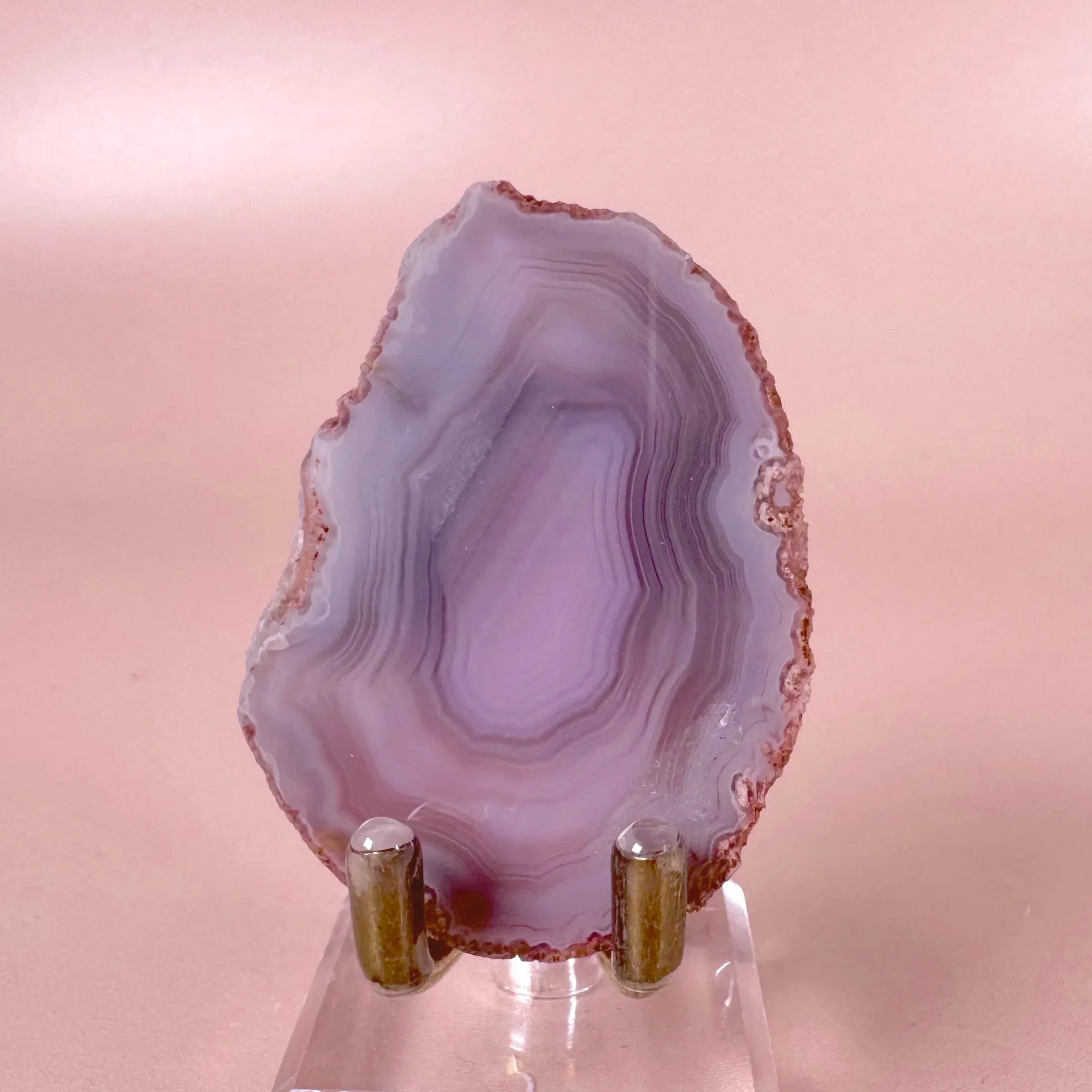 Esté Crystals crystal Pastel Pink & Blue Mozambique Agate