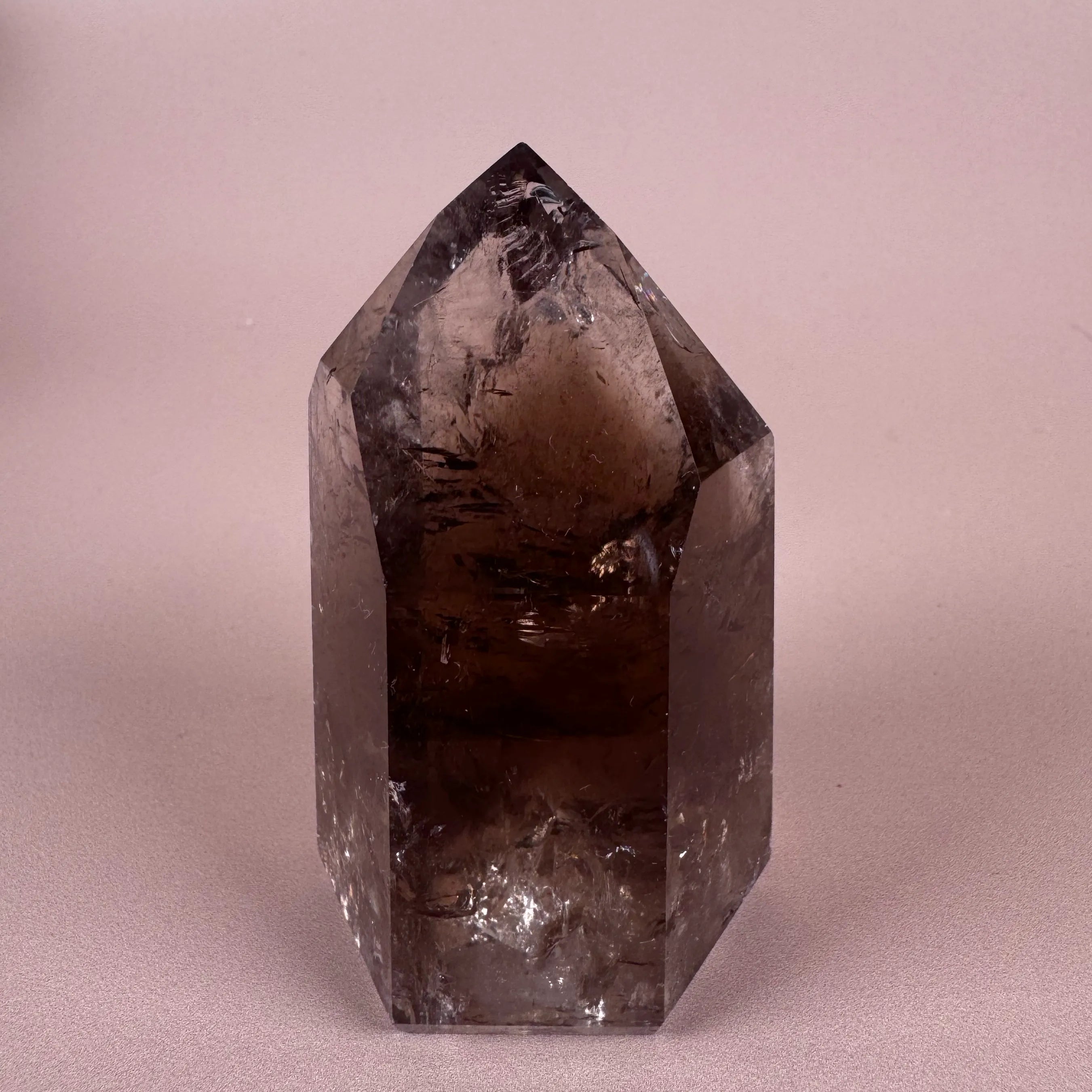 Esté Crystals crystal Phantom Smoky Quartz Tower