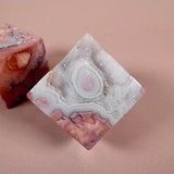 Esté Crystals crystal Pink Agate Cube