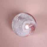 Esté Crystals crystal Pink Agate Sphere
