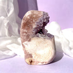 Esté Crystals crystal Pink Amethyst Freeform