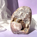 Esté Crystals crystal Pink Amethyst Freeform