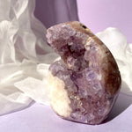 Esté Crystals crystal Pink Amethyst Freeform