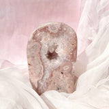 Esté Crystals crystal Pink Amethyst Freeform
