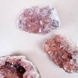 Esté Crystals crystal Pink Amethyst Geodes