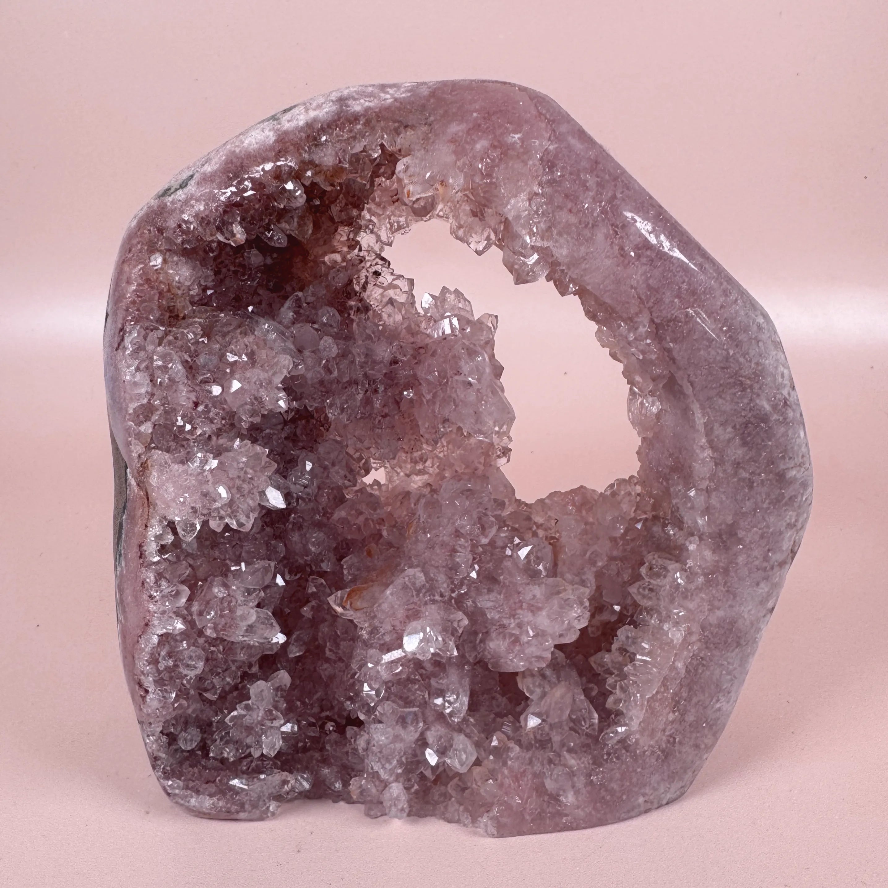 Esté Crystals crystal Pink Amethyst Portal Freeform