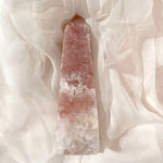 Esté Crystals crystal Pink Amethyst Tower