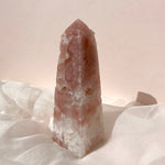 Esté Crystals crystal Pink Amethyst Tower