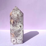 Esté Crystals crystal Pink Amethyst Tower