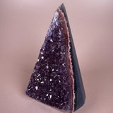 Esté Crystals crystal Pink Banded Agate Diamond Flame
