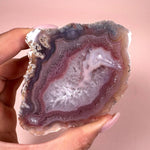 Esté Crystals crystal Pink & Blue Laguna Agate