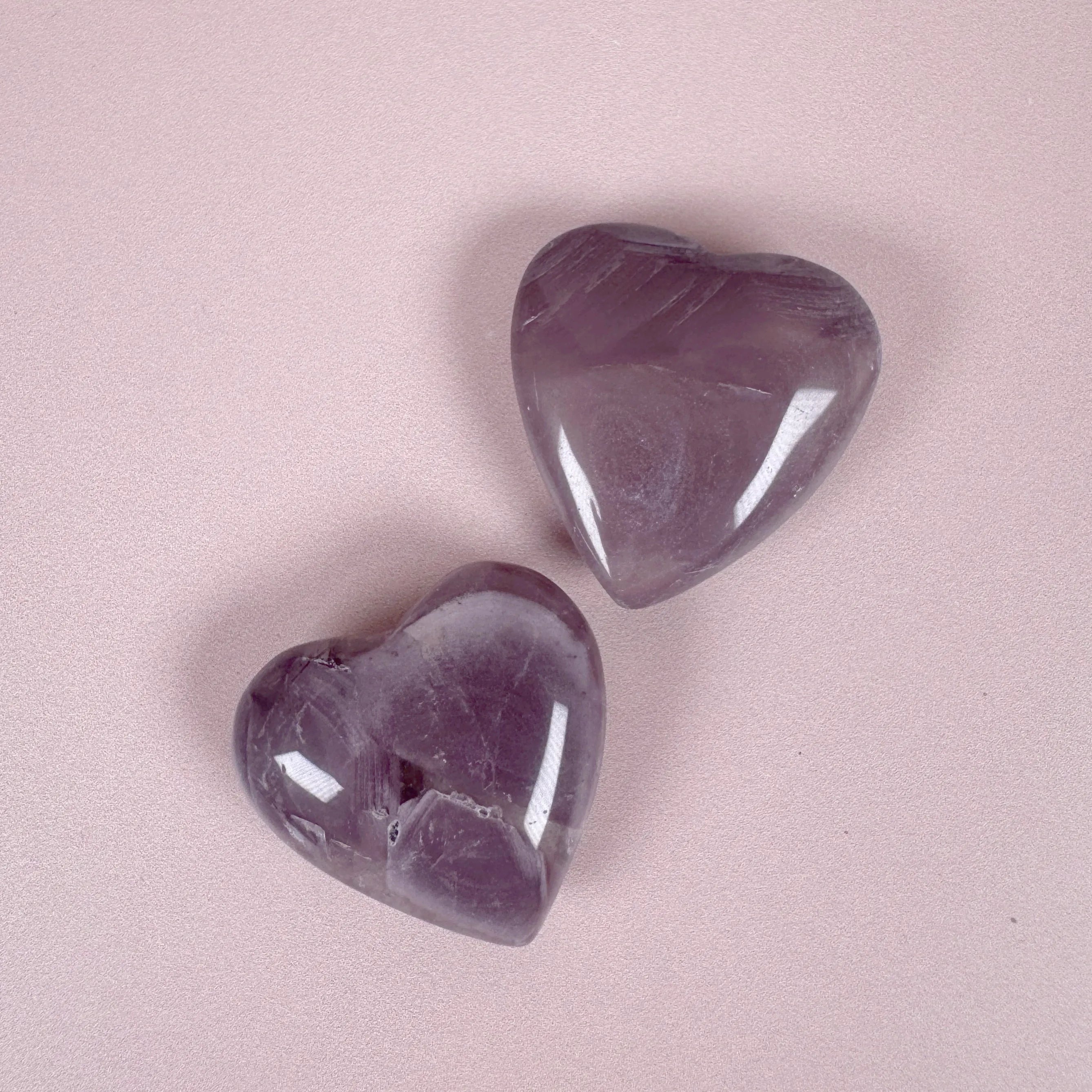 Esté Crystals crystal Pink Lithium Hearts