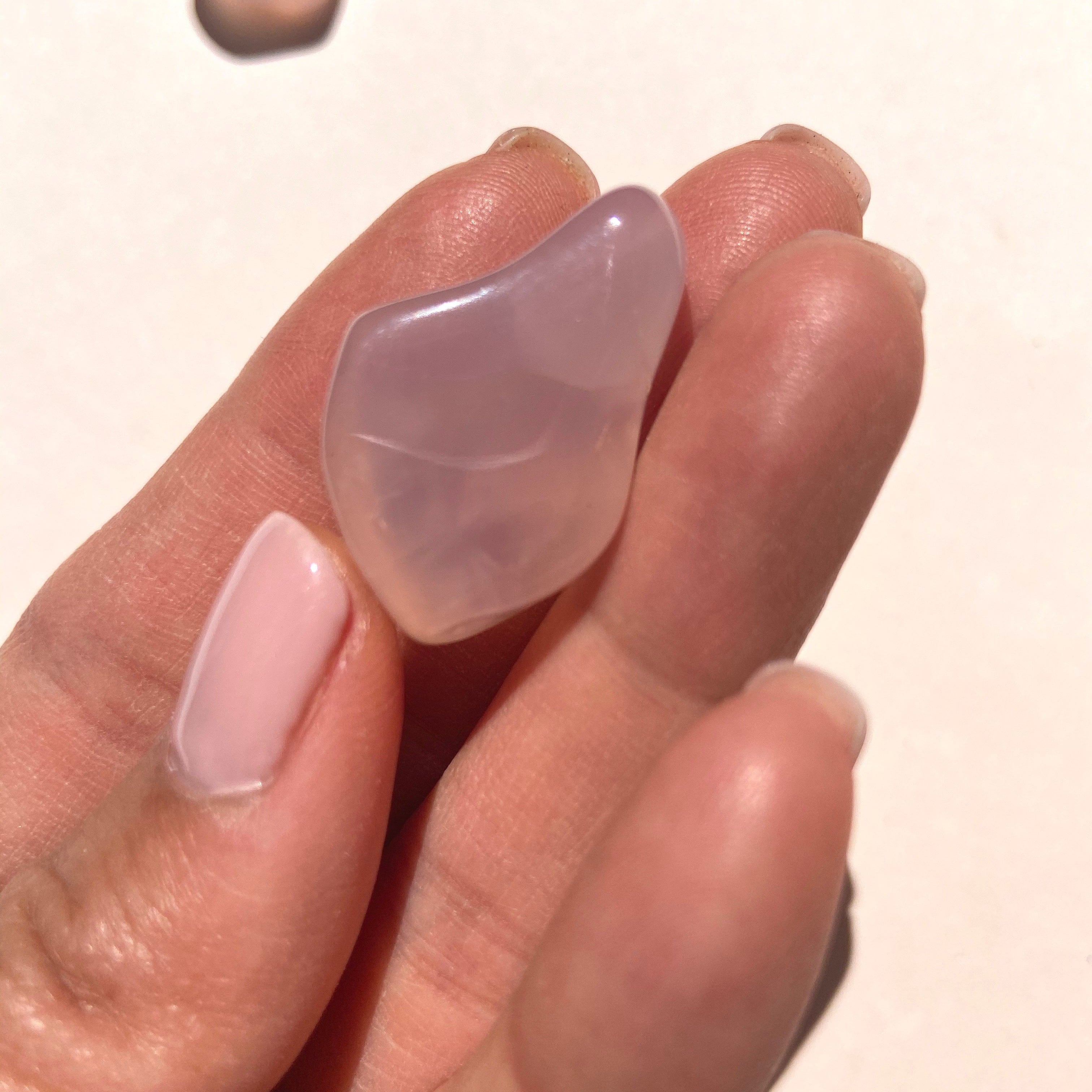 Esté Crystals crystal Pink Opal Crystal Tumbles