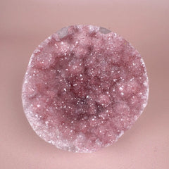 Esté Crystals crystal Pink Rainbow Amethyst Cupcake