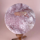 Esté Crystals crystal Pink Rainbow Amethyst Sphere