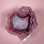 Esté Crystals crystal Pink & Red Laguna Agate