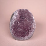 Esté Crystals crystal Pink Sugar Amethyst Cut Base