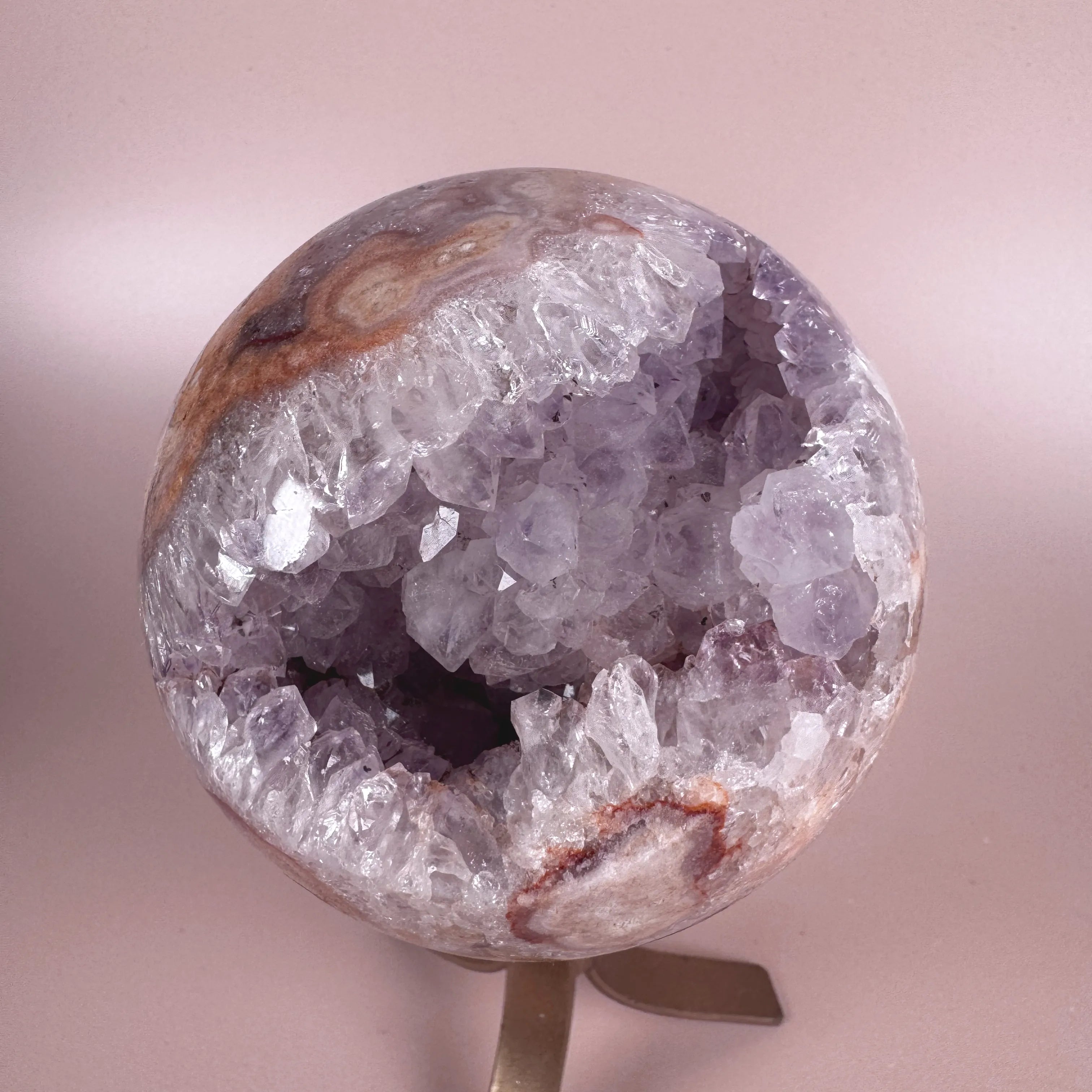Esté Crystals crystal Priya Pink Amethyst Sphere