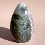 Esté Crystals crystal Purple and Green Self Standing Amethyst Egg