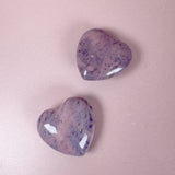 Esté Crystals crystal Purple Jade Heart