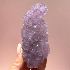 Esté Crystals crystal Purple Rainbow Amethyst Lilac Druzy