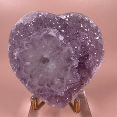 Esté Crystals crystal Rainbow Amethyst Stalactite Heart