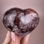 Esté Crystals crystal Rainbow Fire Quartz Heart