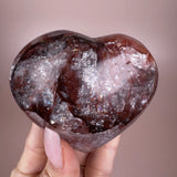 Esté Crystals crystal Rainbow Fire Quartz Heart