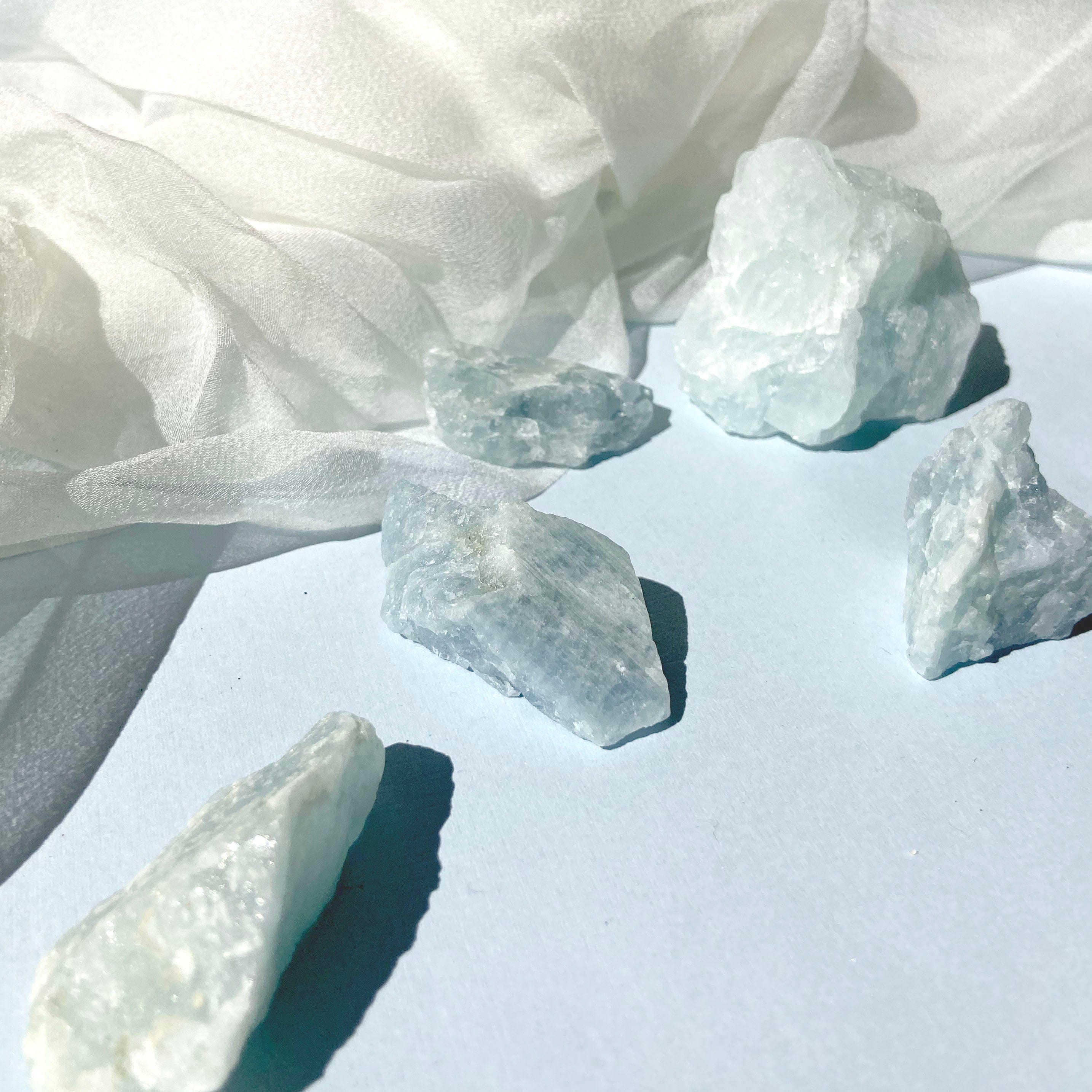 Esté Crystals crystal Raw Aquamarine Crystals