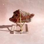 Esté Crystals crystal Red Druzy Laguna Agate