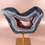 Esté Crystals crystal Red Portal Agate Amethyst Butterfly