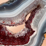 Esté Crystals crystal Red Portal Agate Amethyst Butterfly