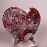 Esté Crystals crystal Red Velvet Pink Amethyst Heart