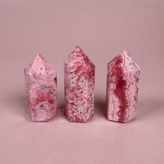 Esté Crystals crystal Rhodochrosite Towers
