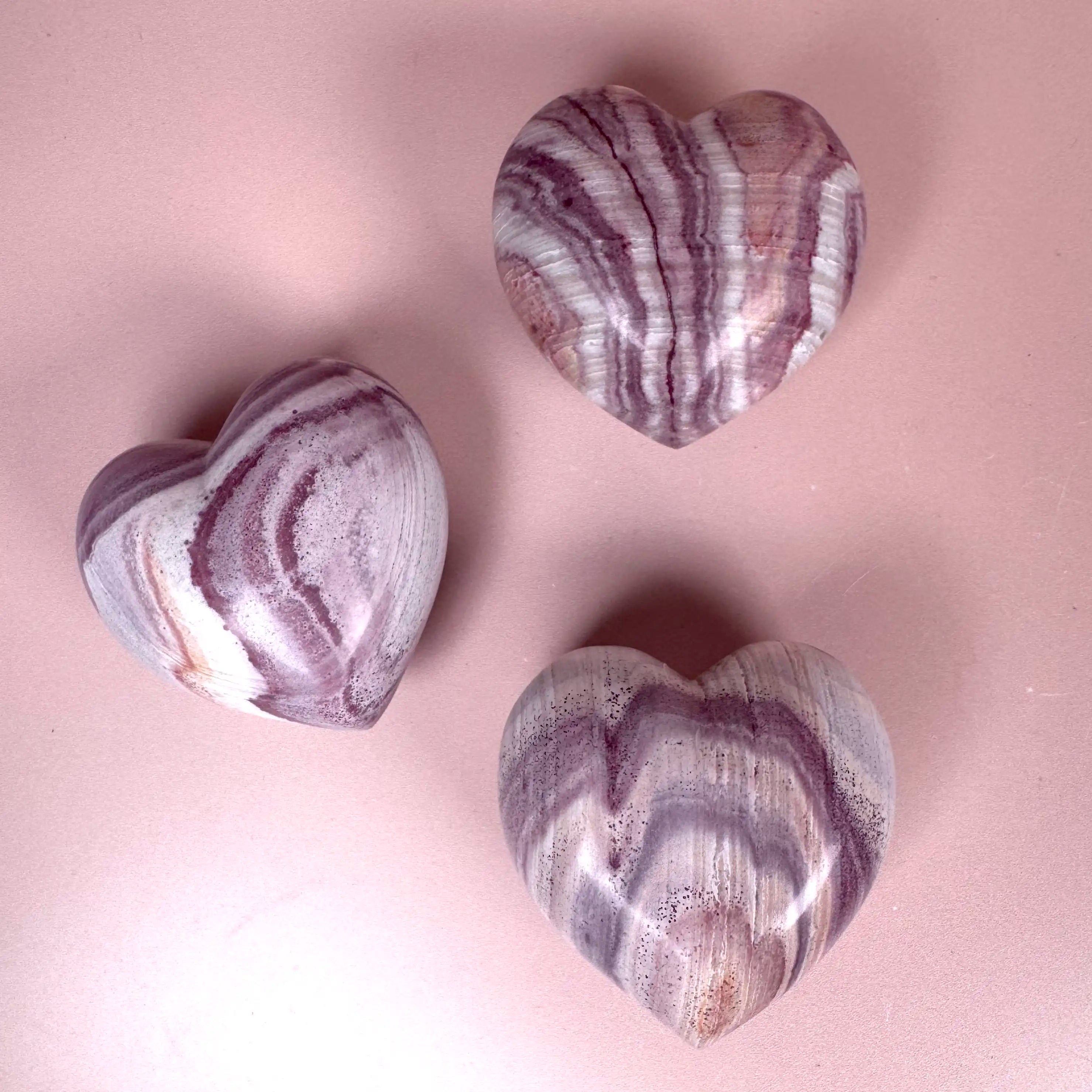 Esté Crystals crystal Rhyolite Heart