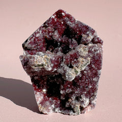 Esté Crystals crystal Rori Red Sugar Pink Amethyst Tower
