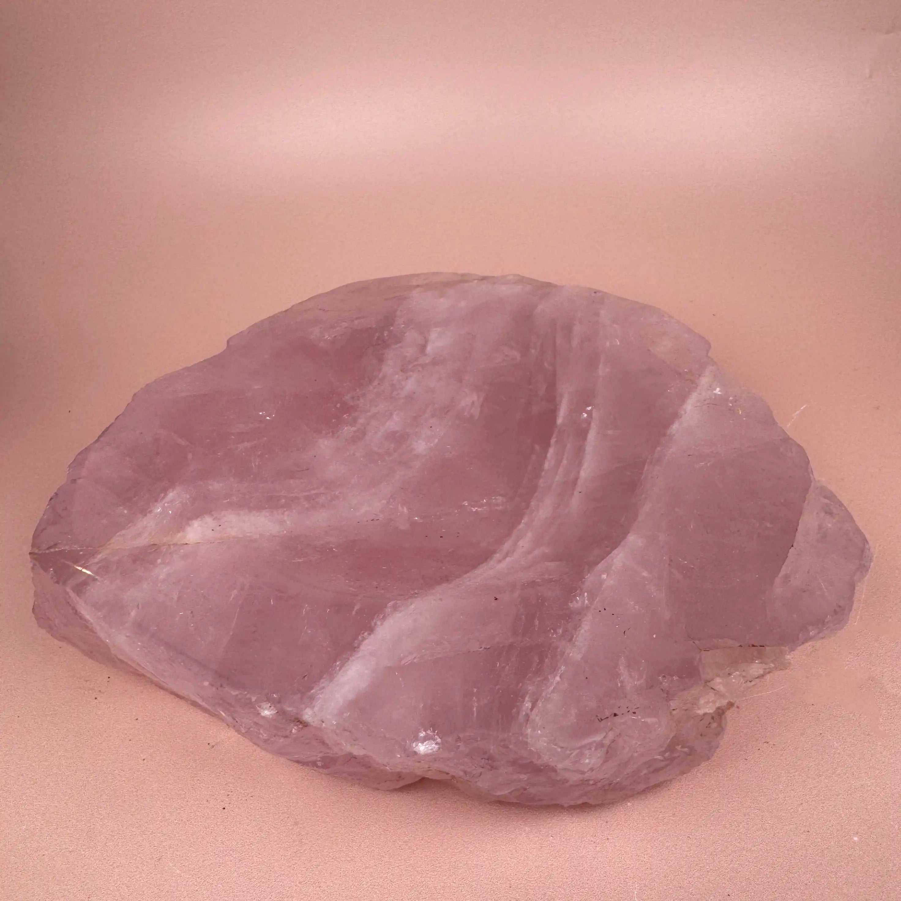 Esté Crystals crystal Rose Quartz Bowl