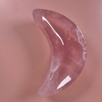Esté Crystals crystal Rose Quartz Crescent Moon Bowl